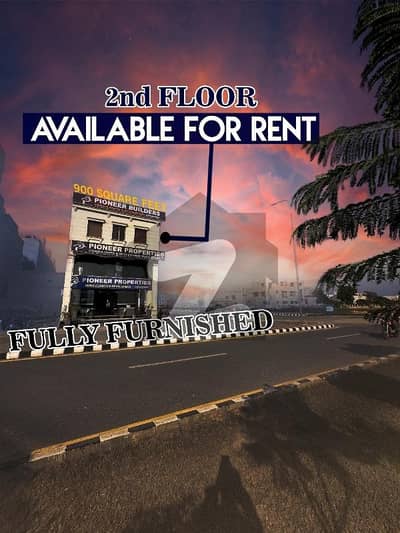 Lake City Business Bay 5 Marla Furnished Second Floor Available For Rent For Commercial Activities