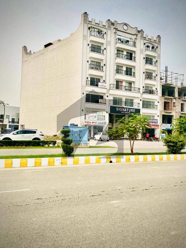 A SHOP FOR SALE IN SIGNATURE HEIGHTS  DREAM GARDENS  LAHORE.