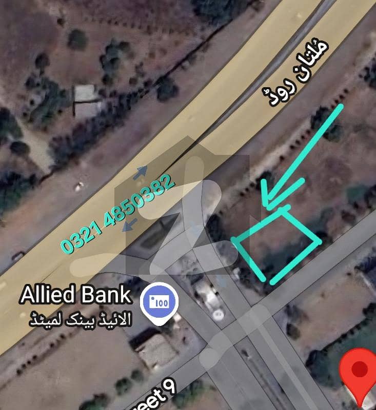 LDA Approved Commercial Plot Available For Sale.