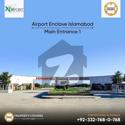 5 Marla Residential Plot for Sale in  Airport Enclave  block E Islamabad Investor Rate Near Airport, Top City, Faisal Town & Motorways