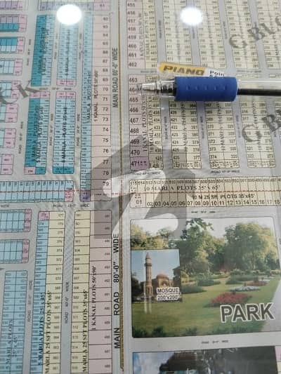 G Block KANAL plot jora 464.465 20 Marla jora For sale Al Rehman garden phase2 Lahore