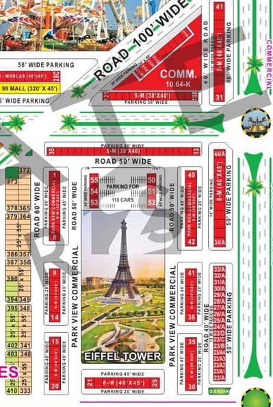 6 stories like New Plaza facing eiffle tower for sale