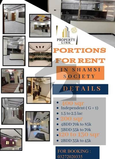 Brand New Portion For Rent