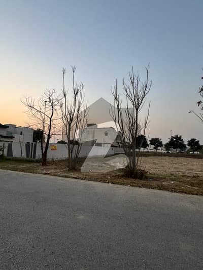 Ready For Transfer All Paid 1 Kanal Corner Plot on 100 Ft Road Block T Phase 7 DHA Lahore