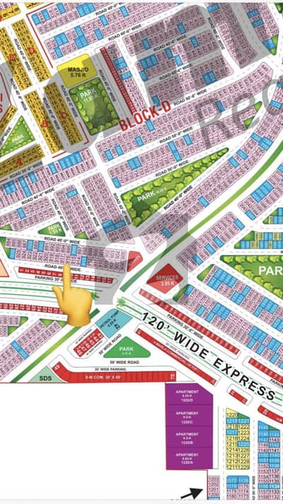 8 Marla Plot D Block Bahria Orchad Lahore, I Am Not Dealer Direct Owner