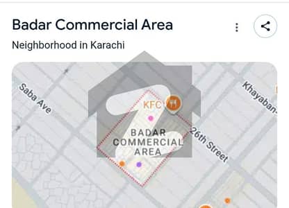 بدر کمرشل ایریا ڈی ایچ اے فیز 5,ڈی ایچ اے ڈیفینس,کراچی میں 8 مرلہ کمرشل پلاٹ 21.99 کروڑ میں برائے فروخت۔