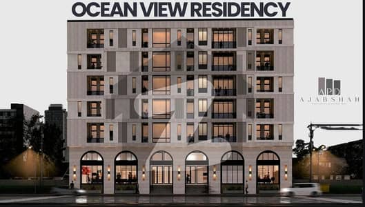 400 square yards project with reserved parking and lift. sea facing