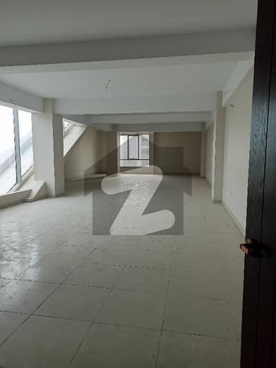OFFICE FLOOR AVAILABLE FOR RENT IN 24/7 BUILDING LIFT STAND BY GENERATOR PRIME LOCATION 8300 SQ FT AREA WITH 8 CAR PARKING