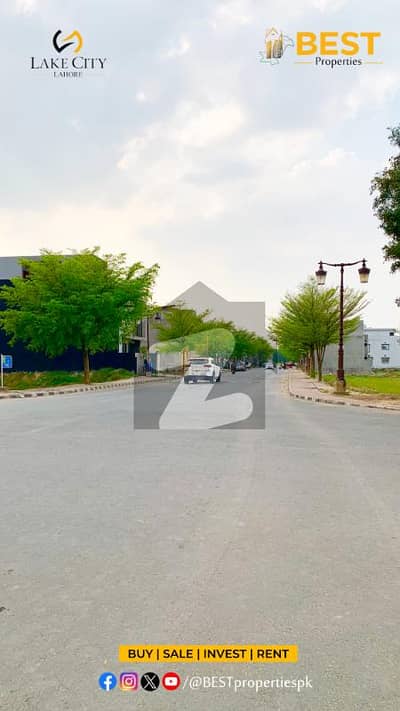 لیک سٹی ۔ سیکٹر ایم ۔ 8 لیک سٹی,رائیونڈ روڈ,لاہور میں 7 مرلہ رہائشی پلاٹ 1.28 کروڑ میں برائے فروخت۔