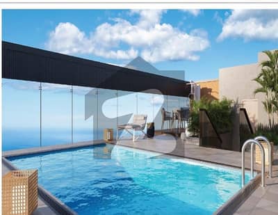 6100 Sq Ft Corner Penthouse With Pool Is Available On Installments