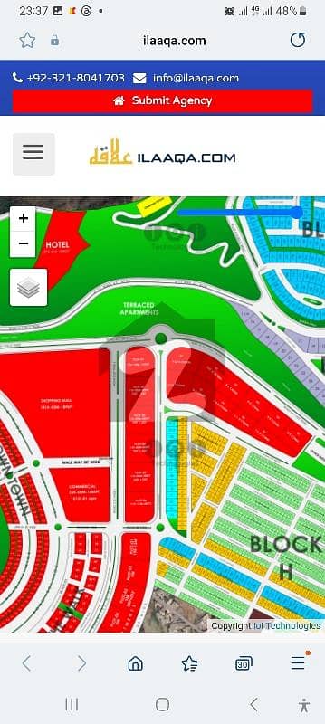 Invester Price, Pair , Ready For Cunstruction, Walking Distance From Lack , Park & Down Town Commercial, Solid & Level , 1 kanal plot For sale in H block Park view city Islamabad.