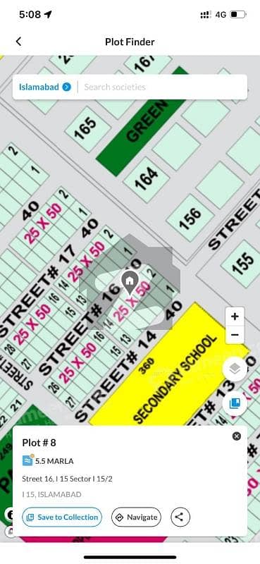 i-15/2 Plot For Sale