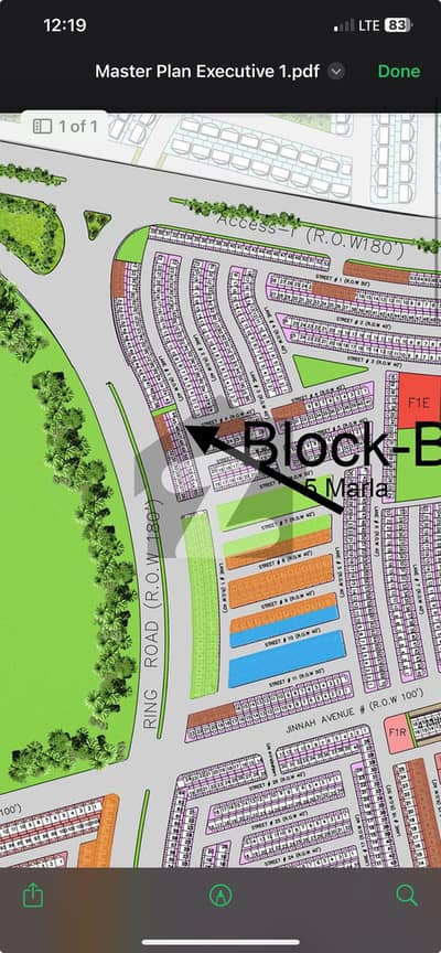 Capital smart city 5 Marla Executive Block B