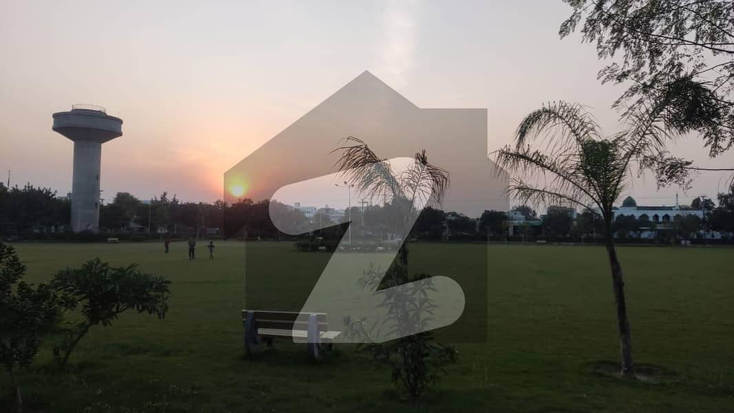 9 Marla Facing Park Plot For Sale