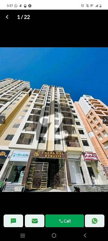 فلکناز ڈاینیسٹی کراچی میں 2 کمروں کا 5 مرلہ فلیٹ 1.15 کروڑ میں برائے فروخت۔