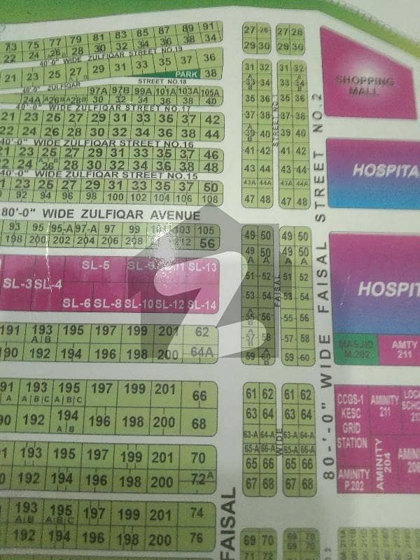 500 Yard Plot Prime Location Off ZONE E