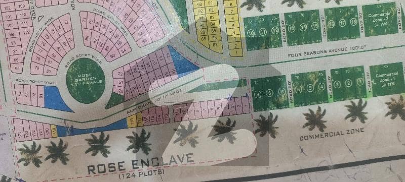 Park Facing Plot
