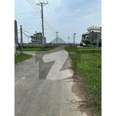 5 Marla Plot For Sale Facing Park
