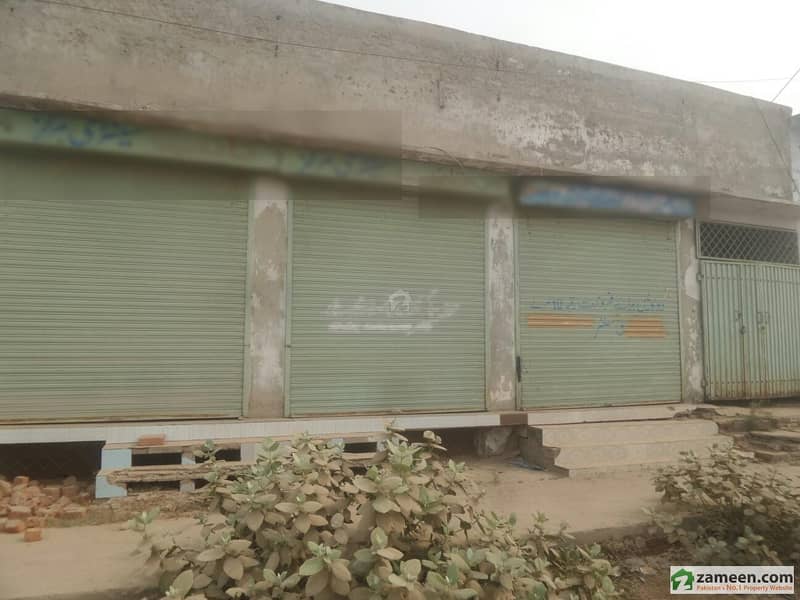 3 Shops With Basement For Sale