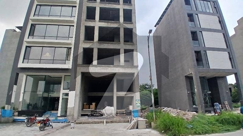 6 Marla plaza Near DHA Hub Main Back