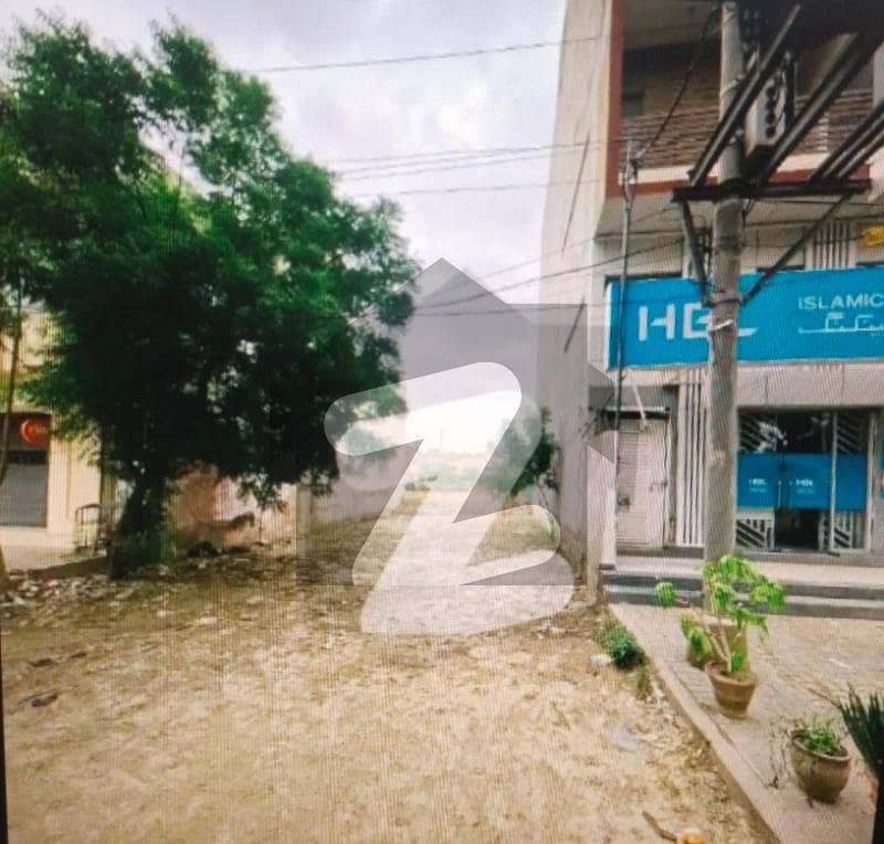 Commercial Plot On 150ft Road Bank Street