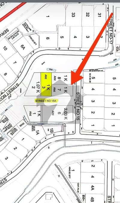 1 Kanal Plot No 7. Street 15 A. Sector A. DHA 1. South Faced + Next To JFC + Amaltas Road. *Demand 410 Lakh*