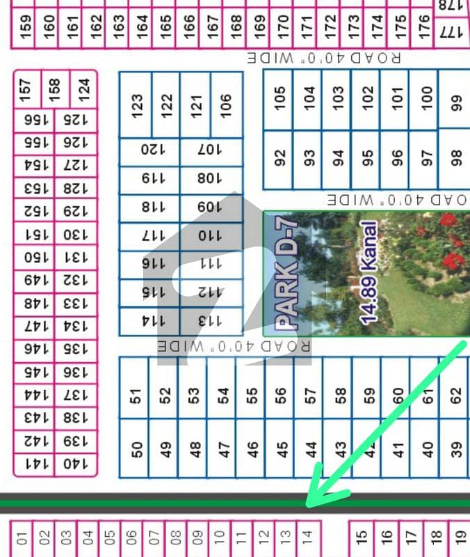 10 Marla Corner Residential Plot 14 E6