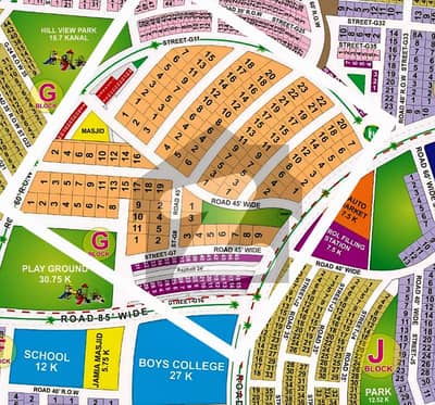 7 Marla Plot Available For Sale At Investor In Citi Housing Jhelum