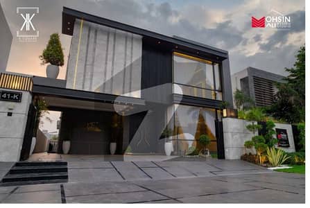 corner House Out Standing Top Quality Brand New House With Basement Designed By Mazher Munir For Sale In DHA Phase 6 Near Dolmen Mall