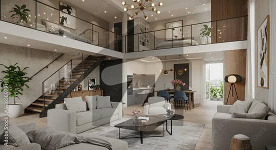 Ideally Located 3BHK (3Bed) Duplex Apartment In J7 Emporium