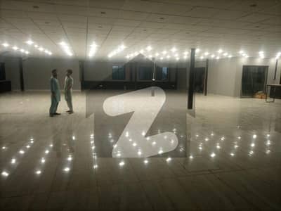1 Kanal Commercial Space For Rent In Johar Town Ground (Perfect For Multinational Companies, Restaurants, Salons, Medical Setups, IT Companies &Amp; More)