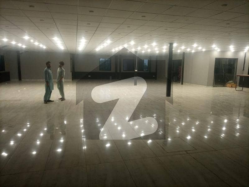 1 Kanal Commercial Space For Rent In Johar Town Ground (Perfect For Multinational Companies, Restaurants, Salons, Medical Setups, IT Companies &Amp; More)