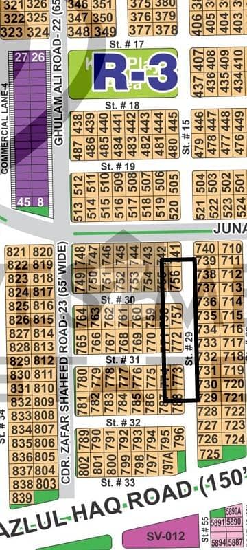 DHA Multan Sector R Prime Location Corner Plot Available For Sale