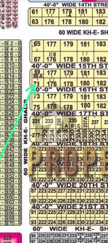 2000 yds residential plot