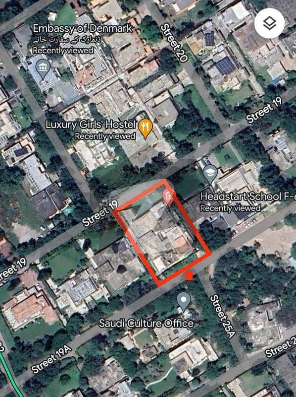 Prime 2400 Sq. Yards Residential Property for Sale F-6 Islamabad