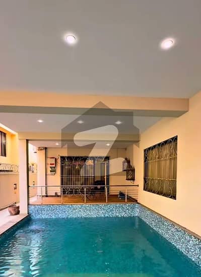 Stunning Like New Fully Furnished 1000 Yards Bungalow Is Available For Rent