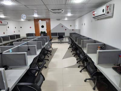 2.5 kanal fully furnished office available