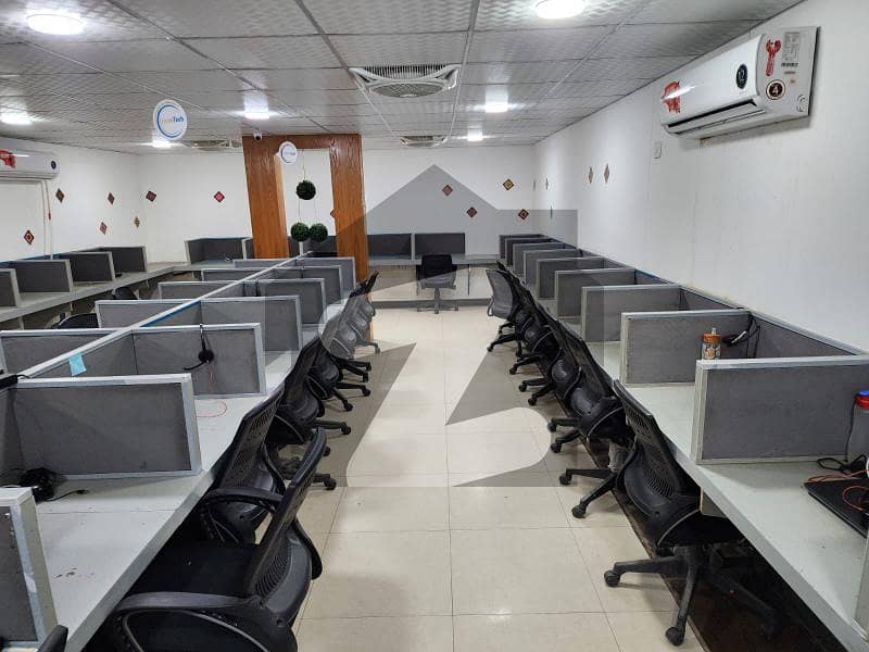 2.5 kanal fully furnished office available