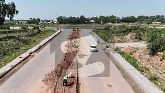 2100 SQ FT Top Notch Location Plot - Next To 70' Road - Solid & Level Table Top Land - I-14/4 Islamabad