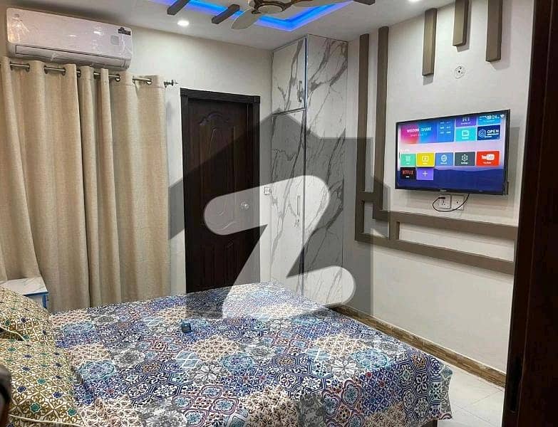 Fully Furnished Flat For Rent In Block H3 Johar Town Near Emporium Mall Lahore