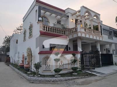 Ideal 5 Marla Double Storey Corner House Spanish Style