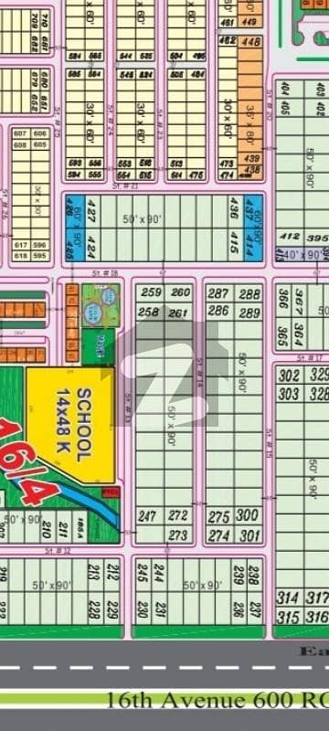 20 Marla Plot In G16/4 Setor Islamabad