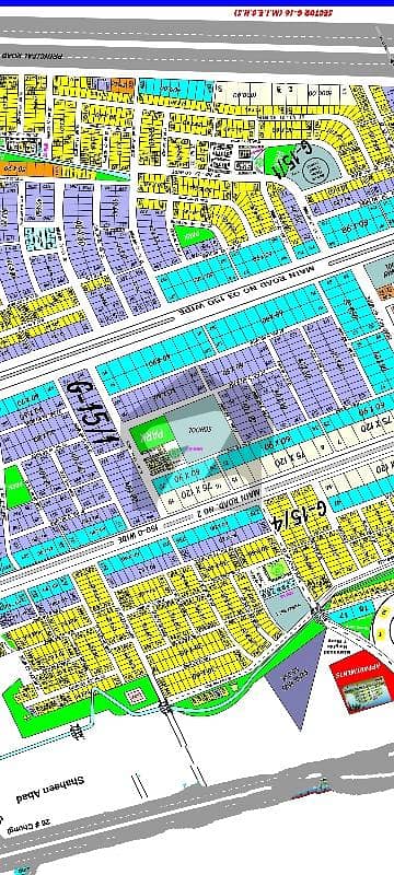 Beautiful Location Sunface Plot In G15/1 Sector Islamabad