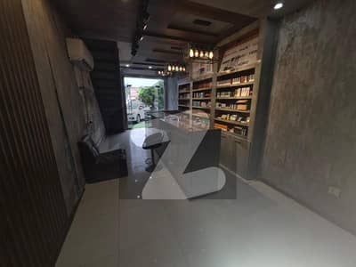 Commercial 4.5 Marla Spacious Shop for Rent Prime Location Khayaban-e-Jinnah Road