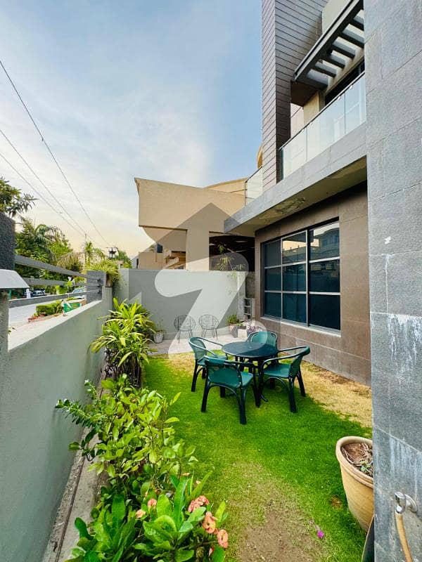 Two bedrooms fully furnished kanal portion available for rent