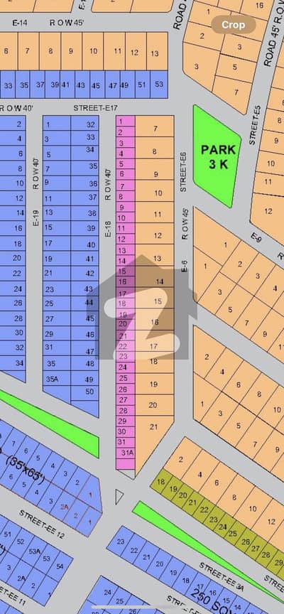 Residential 5 Marla Plot Available In E Block Citi Housing Jhelum