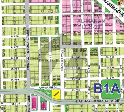 10 Marla Residential Plot for Sale Sector B1, DHA Multan (Plot 1576)