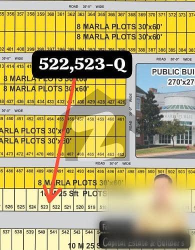 10 MARLA PRIME LOCATION PAIR PLOT FOR SALE IN AL RAHMAN GARDEN PHASE 2