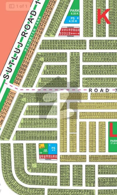 L Block Gerenal and 75 Ft road plots