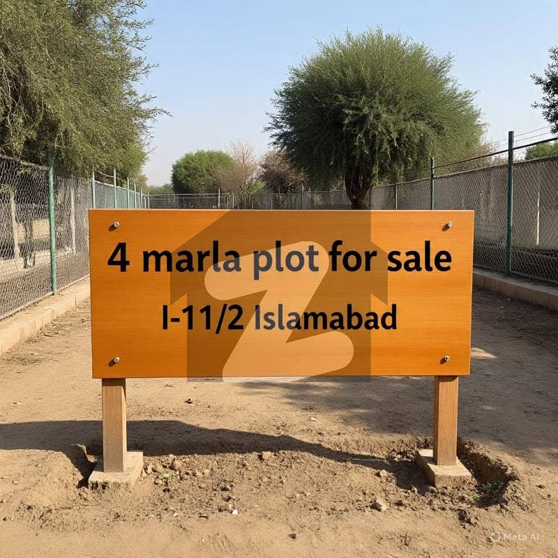 آئی 11/2 آئی ۔ 11,اسلام آباد میں 4 مرلہ رہائشی پلاٹ 1.65 کروڑ میں برائے فروخت۔ آئی 11/2 آئی ۔ 11,اسلام آباد میں 4 مرلہ رہائشی پلاٹ 1.65 کروڑ میں برائے فروخت۔